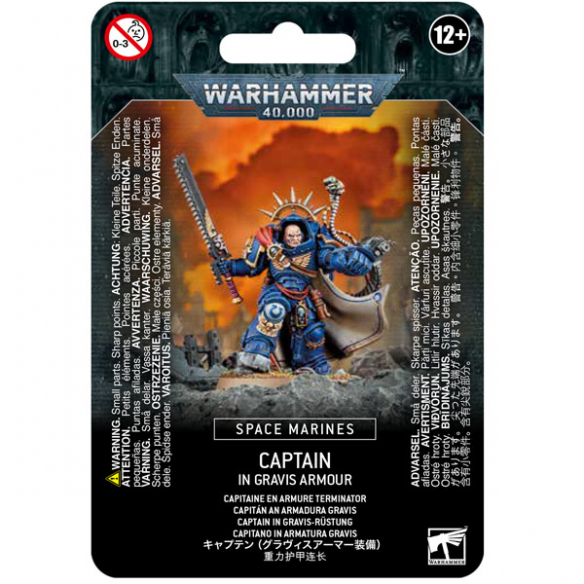 Space Marines - Captain in Gravis Armor (9a Edizione)