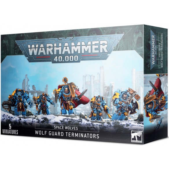 Space Wolves - Wolf Guard Terminators (10a Edizione)