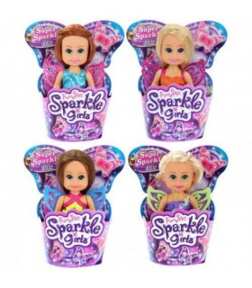 Sparkle Girlz Mini Fairy Cupcake cm 11 espositore 24pz - 4 ass.