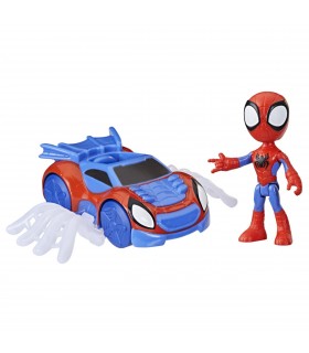 Spidey - Veicolo con Personaggio e Accessori: Spidey Web-Crawler