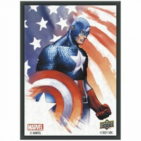 Standard - Marvel - Matte Captain America (65 Bustine) - Upper Deck