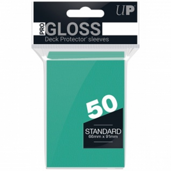 Standard - PRO-Gloss - Classic Aqua (50 Bustine) - Ultra Pro