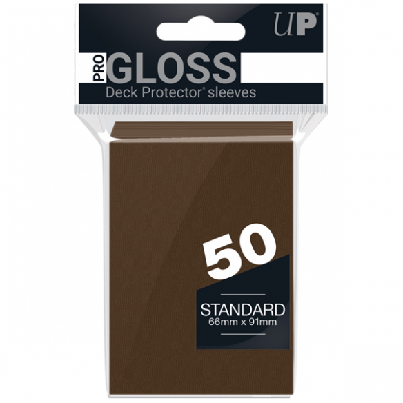 Standard - PRO-Gloss - Classic Brown (50 Bustine) - Ultra Pro