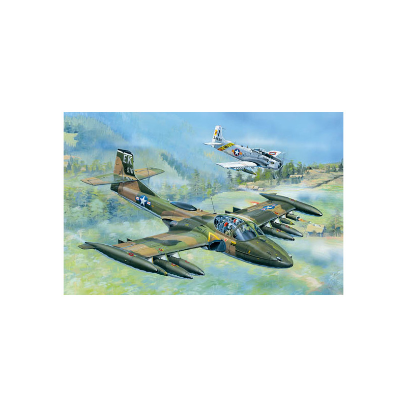 US A-37A Libellula. TRUMPETER 02888