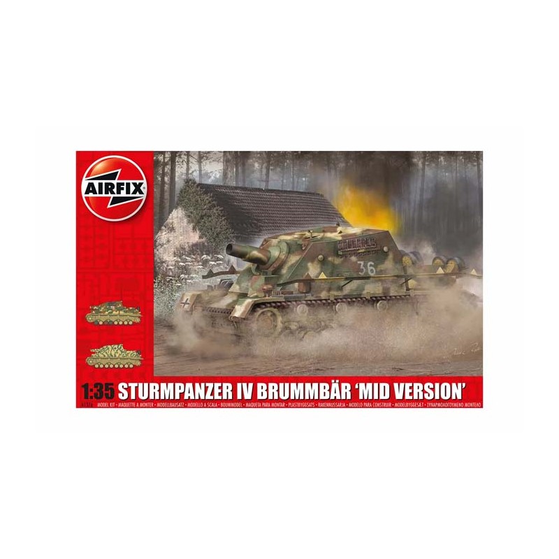 Sturmpanzer IV Brummbar, versione media. AIRFIX A1376