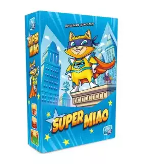 Super Miao - Gioco di Deckbuilding per Bambini (6+) | 2-4 Giocatori | Partite Veloci di 15 Minuti | Asmodee