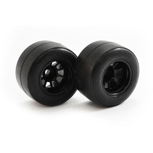 Pneumatici anteriori Sweep F1 Medium Slick + cerchi (x2)