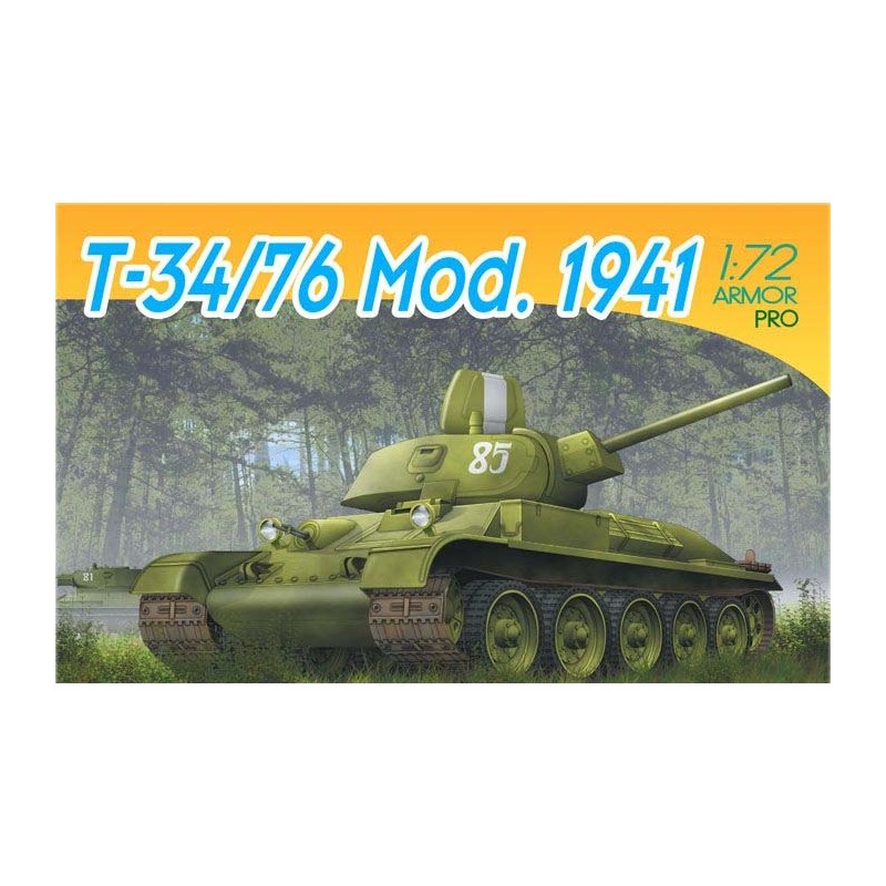 T-34/76 Modello 1941. DRAGON 7259