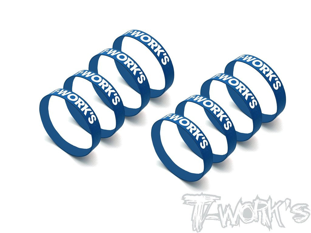 Elastici da incollare T-Work 1/8 (x8) TA-136-A