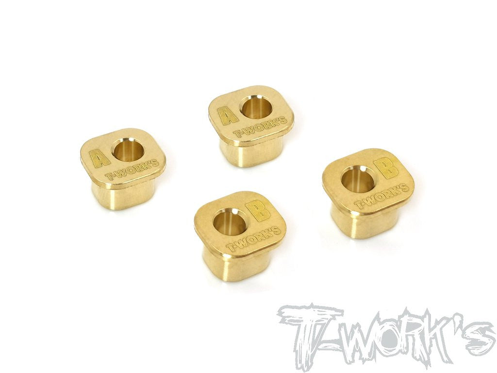 Inserto per mandrino posteriore T-Work's Bronzo (x4) MP10 TO-271-MP10
