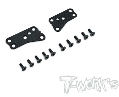 Rinforzi in carbonio superiore T-Work's Triangles Team Asso RC8B3.2 (x2) TO-246-B3.2-UF