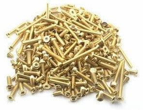 Set di viti M3 dorate di T-Work (x100) GSS-M3-10