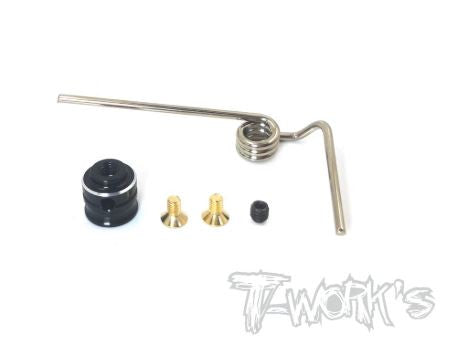 Supporto per scarico a molla di T-Work Kyosho MP9/10 TO-277-K