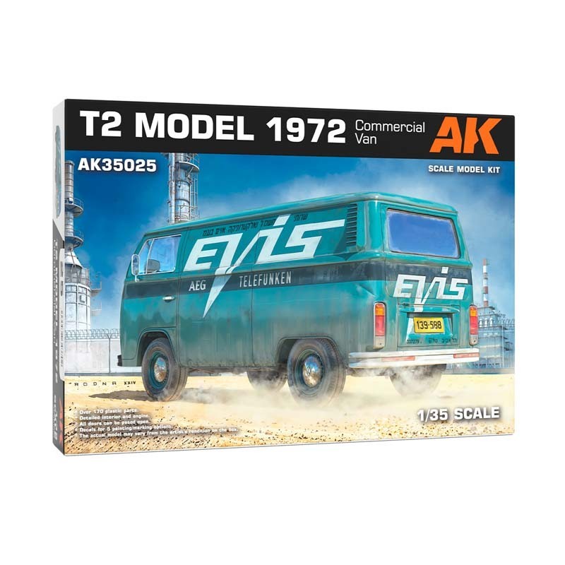 Furgone T2 modello 1972. AK INTERACTIVE AK35025