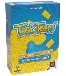 Task Team - Gioco di Società per 3-18 Giocatori, Sfide Folli e Divertimento in 20 Minuti, Età 7+, Preordine 2024
