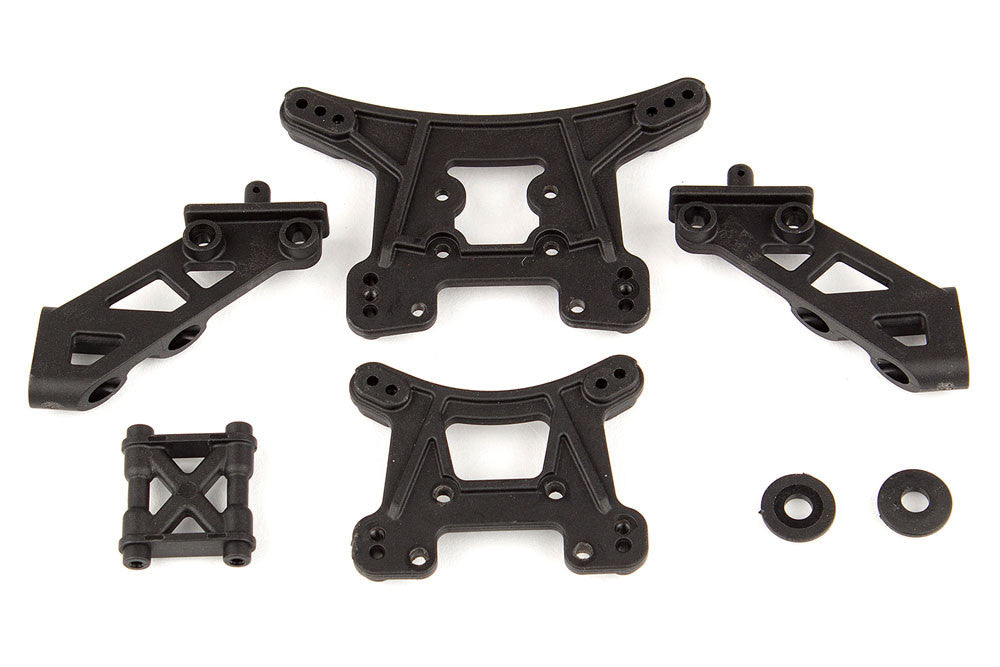 Team Associated Supporto ammortizzatore + Supporto alettone Reflex 21503