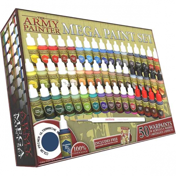 The Army Painter - Warpaints - Mega Paint Set