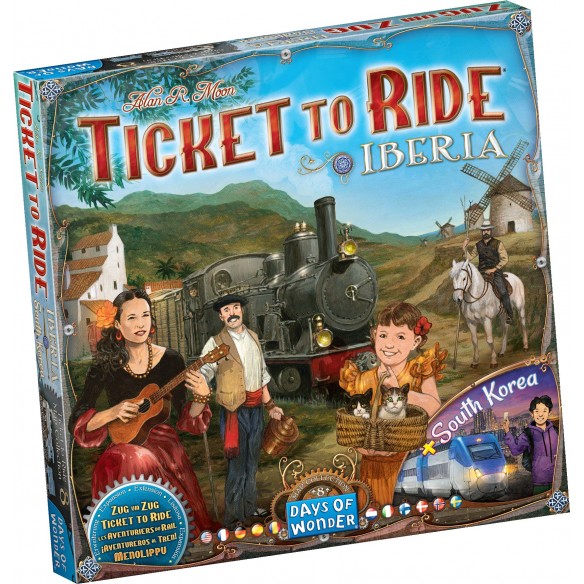 Ticket to Ride - Iberia + South Korea (Espansione)