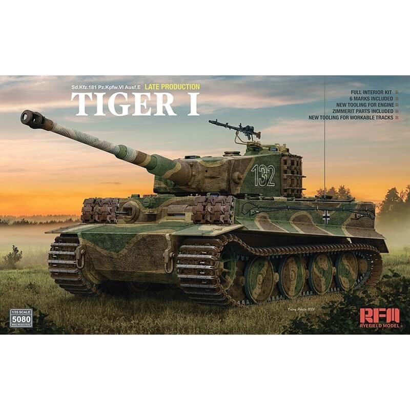 Tiger I, produzione finale. RYE FIELD MODEL 5080