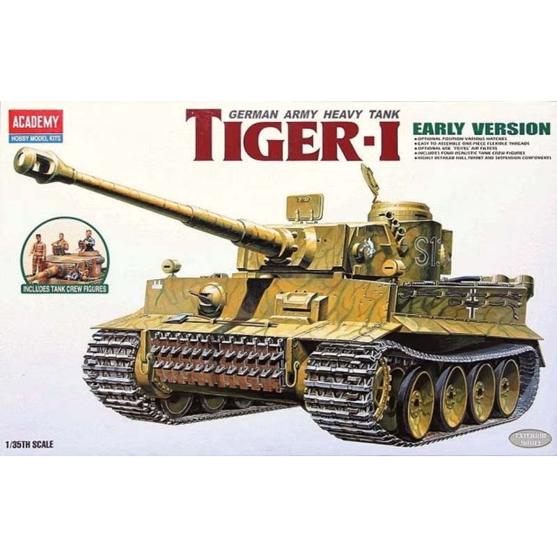 Tiger I, versione iniziale. ACADEMY 13264