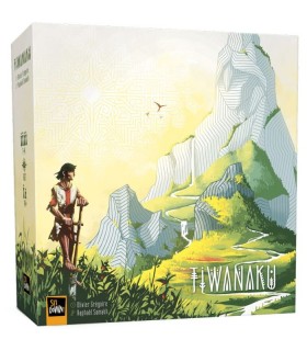 Tiwanaku - Gioco da Tavolo Strategico per Famiglie, 1-4 Giocatori, Avventura nelle Ande, 45 Minuti, Autore Olivier Grégoire, Te