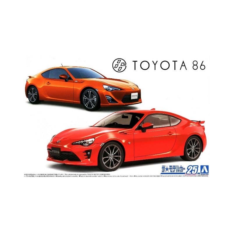 Toyota 86 ZN6. AOSHIMA 05966