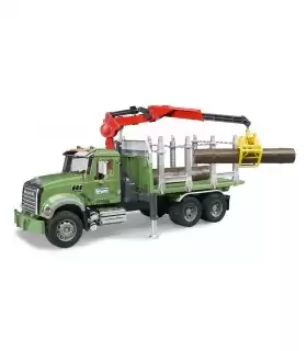 Trasporto Tronchi con Gru MACK Granite