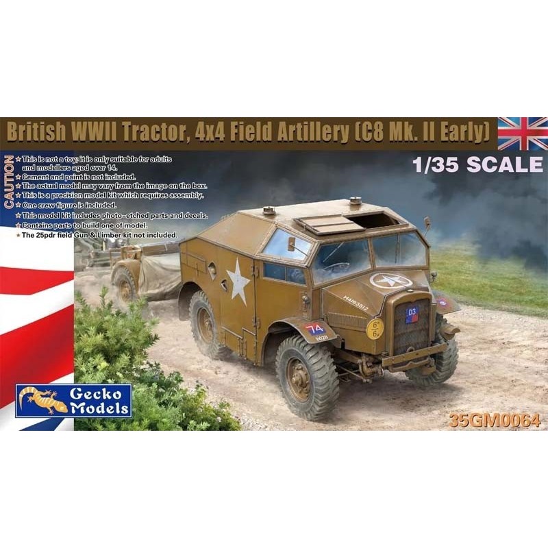 Trattore britannico C8 Mk. II. GECKO MODELS 35GM0064