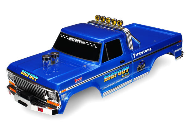 Traxxas Carrozzeria BigFoot N°1 Blu 3661