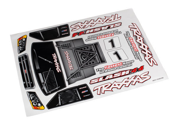 Traxxas Lavagna adesiva Slash 4x4 6813R