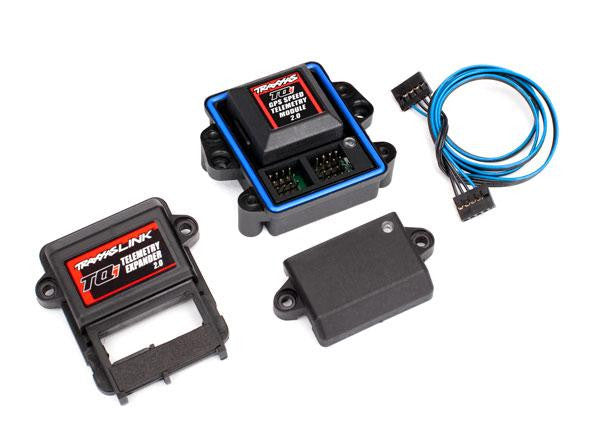 Traxxas Espansore di telemetria 2.0 + modulo GPS 2.0 6553X