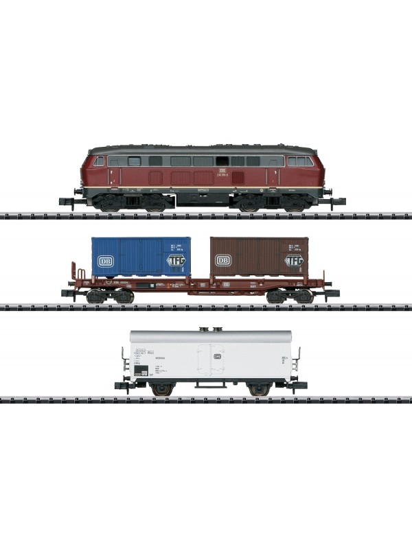 TRIX 11146 Scala N Confezione di avvio analogica treno merci epoca IV