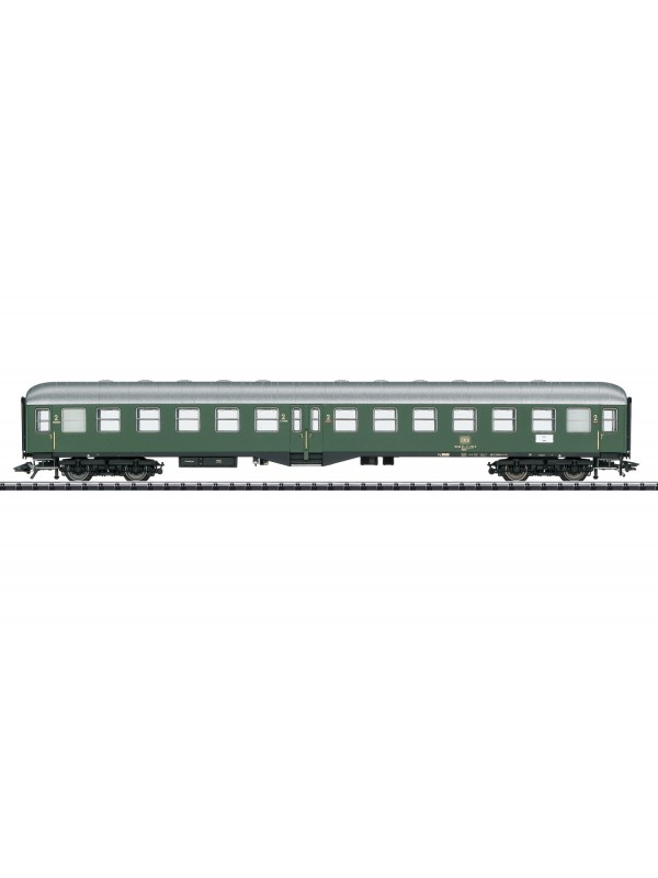 TRIX 23160 Scala HO Carrozza passeggeri a carrelli 2^ classe DB verde epoca IV