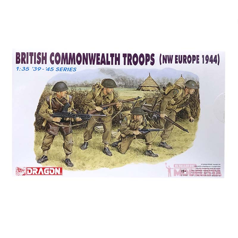 Truppe britanniche, Commonwealth 1944. DRAGON 6055