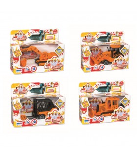 VEICOLI DIE CAST 4 ASS DSP 6PZ MEGA COSTRUZIONI