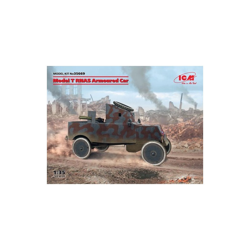 Veicolo corazzato modello T RNAS. ICM 35669