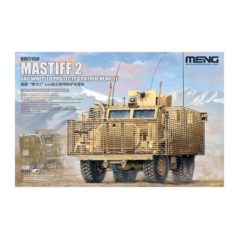 Veicolo britannico per il trasporto del personale. MENG SS-012