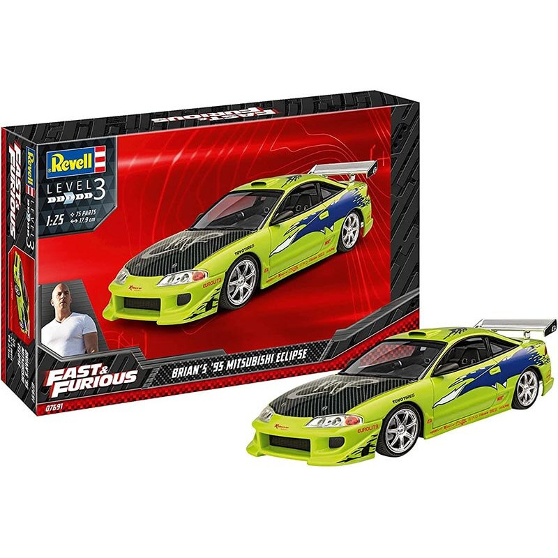 Fast and Furious: Mitsubishi Eclipse. REVELL 07691