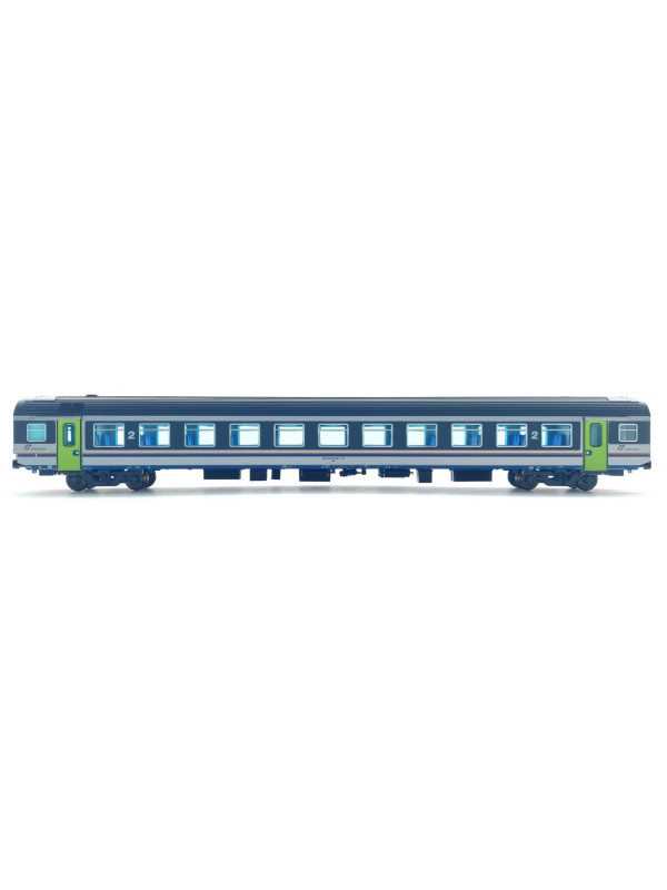 VITRAINS 3295 Scala HO Carrozza MDVE di 2^ classe livrea DTR Trenitalia epoca VI