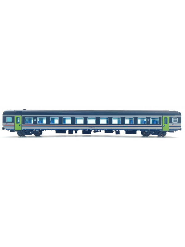 VITRAINS 3296 Scala HO Carrozza MDVE di 2^ classe livrea DTR Trenitalia epoca VI
