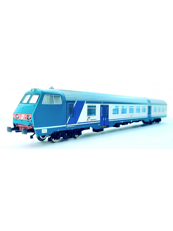 VITRAINS 3417 Scala HO Carrozza pilota FS TE di 2 cl. livrea XMPR in epoca VI