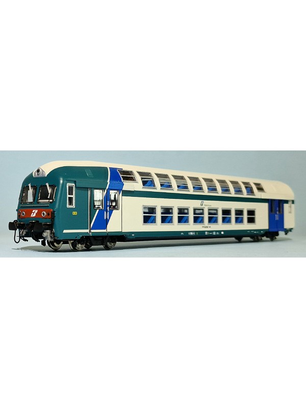 VITRAINS 3436 Scala HO Carrozza semipilota a 2 piani FS di 2^ cl. in epoca V