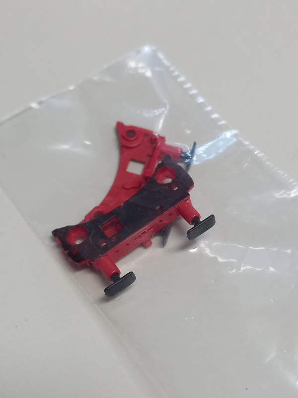 VITRAINS 700787PVM Ricambi - Pancone con respingenti per Aln668 FS - 2 pz.