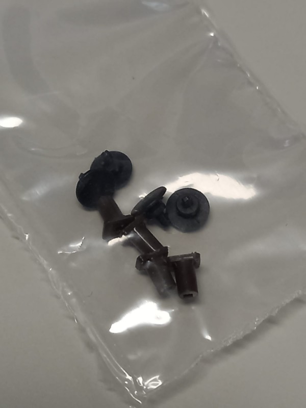 VITRAINS 702201RES Ricambi - Set di 4 respingenti per locomotore E326 FS