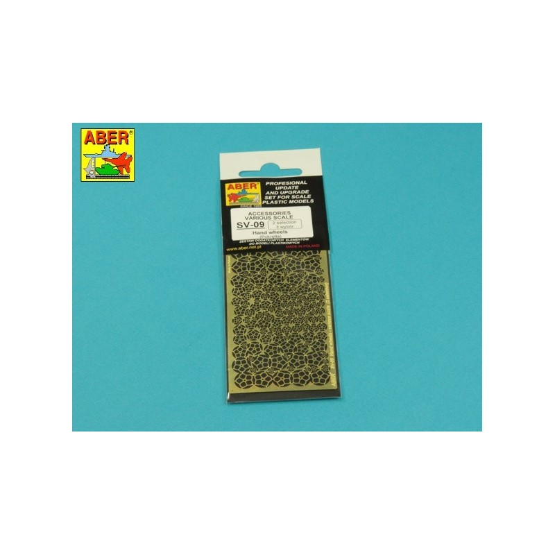 Fotoincisione: Volanti manuali. ABER SV-09