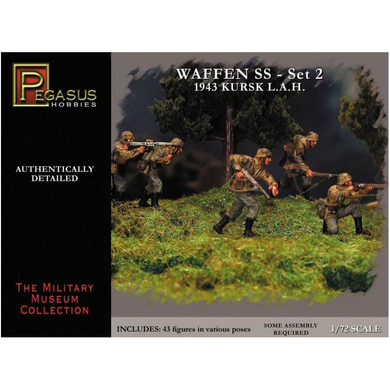 Waffen SS 1943 Fanteria della Seconda Guerra Mondiale Set 2. PEGASUS 7202