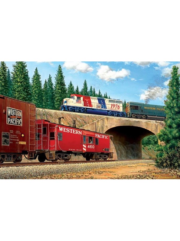 WALTHERS 90-69959 Puzzle What Goes Around Comes Around... - 1000 pz.