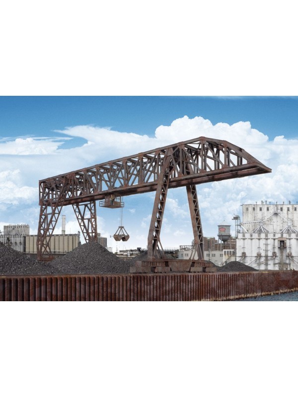 WALTHERS 933-2906 Scala HO Grande grù a ponte (in kit da costruire)