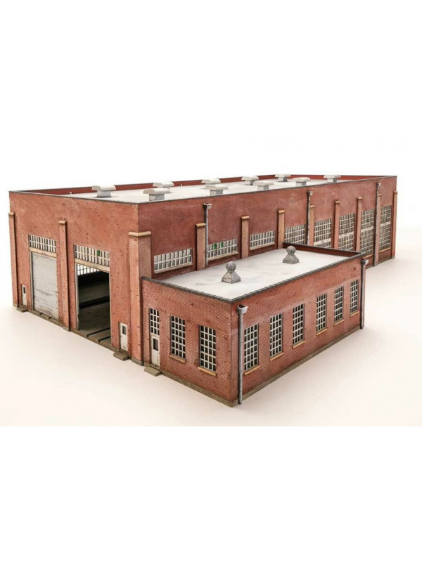 WALTHERS 933-2923 Scala HO Rimessa locomotive a due posti con uffici