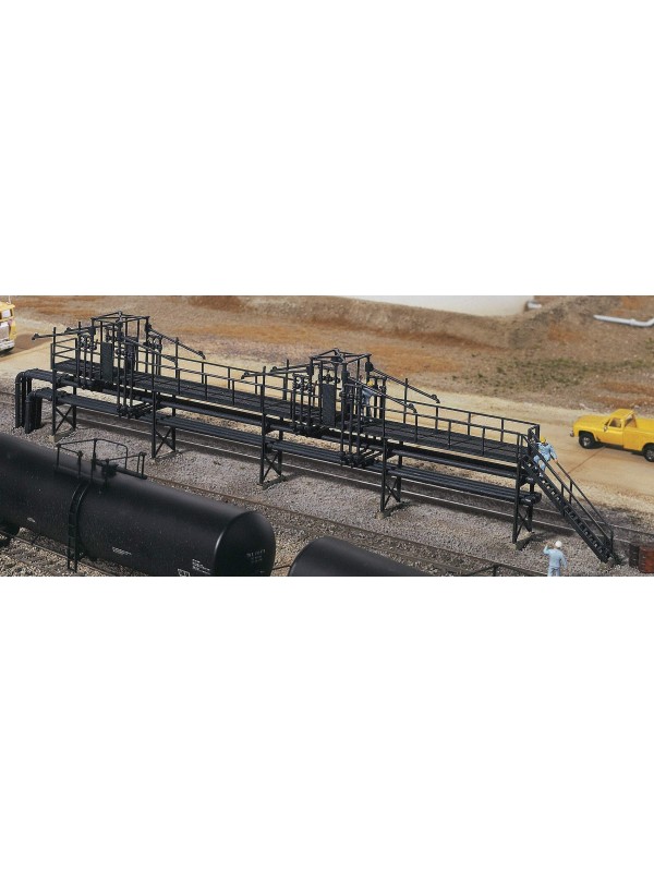 WALTHERS 933-3104 Scala HO Piattaforma per carico vagoni cisterna